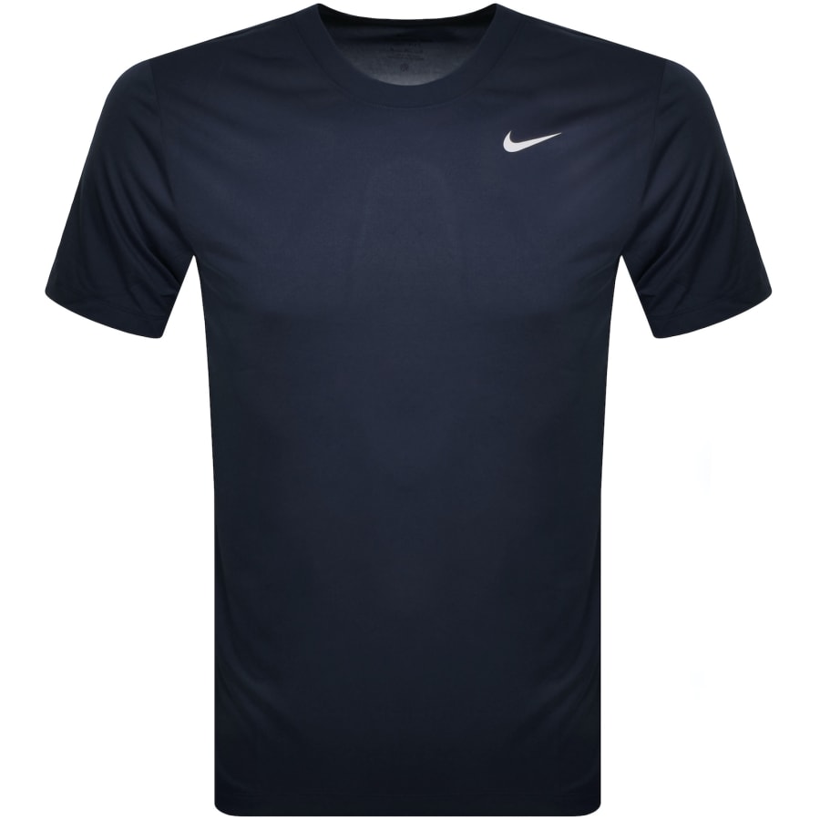 Nike Training Core Legend Dri Fit T Shirt Navy Mainline Menswear